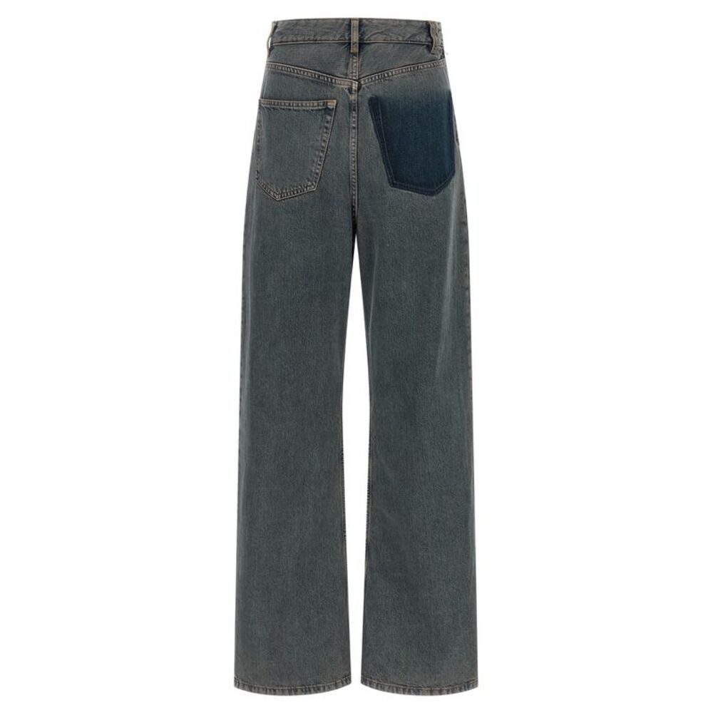 Mm6 Maison Margiela Women Back-To-Back Construction Jeans
